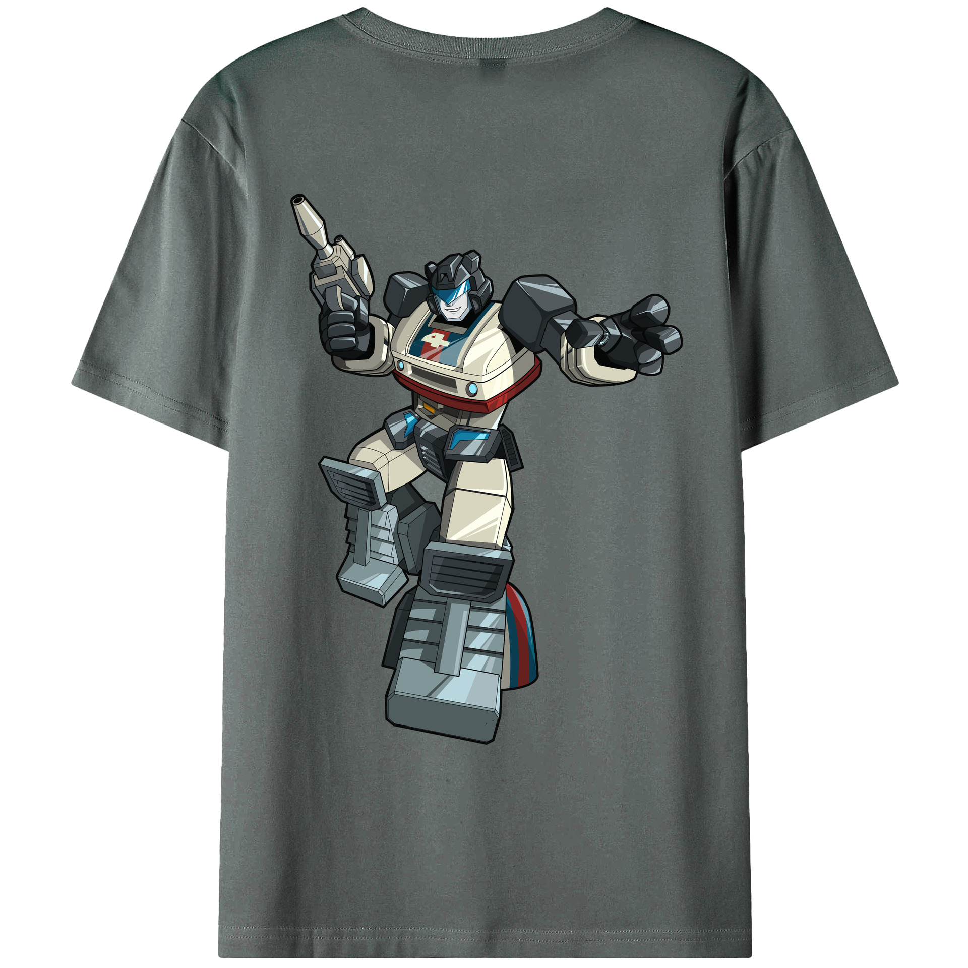 （画像用）  綿100％ メンズ半袖Tシャツ（バックプリント） 通気性